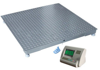 quality  1.2×1.2m 3 Tons Wireless Floor Weighing Scales factory
